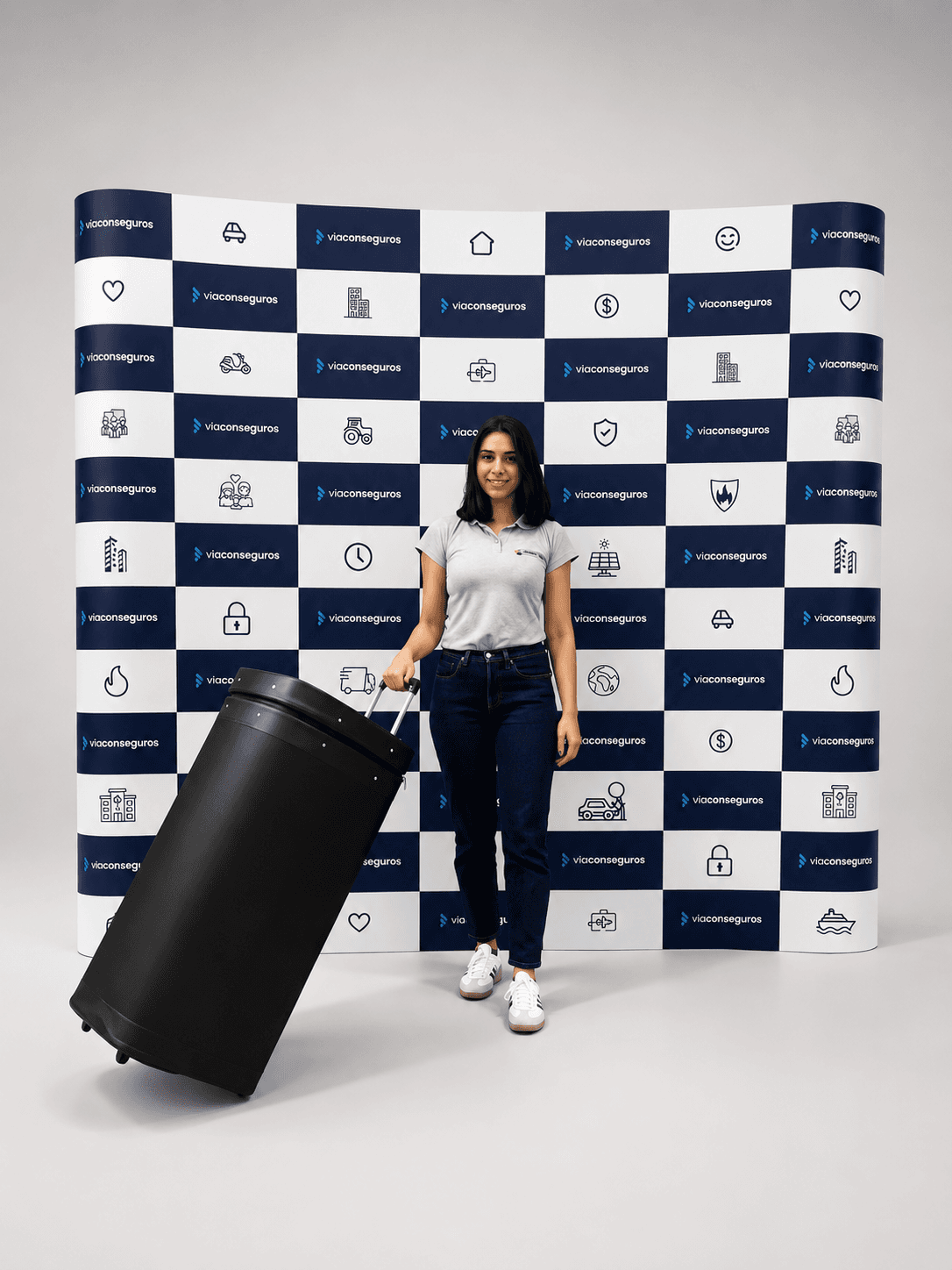 Painel Backdrop em Chapas — Pantográfico — miniatura 3